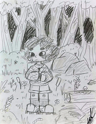 Imagen de Mi niño en el bosque