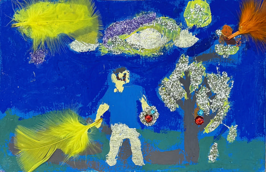 Imagen de Mateo y las hojas mágicas del árbol