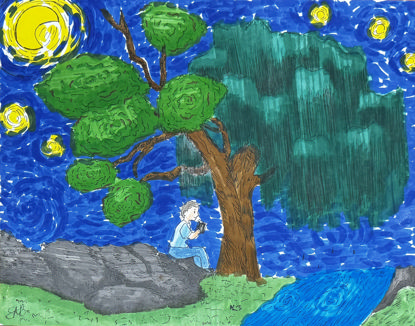 Imagen de El árbol que resplandece