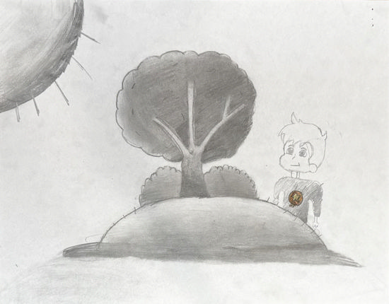 Imagen de Mateo y su árbol magico