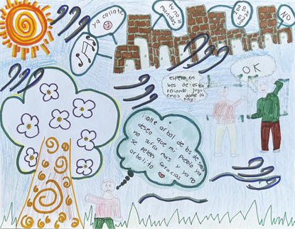 Imagen de El árbol del deseo de la paz