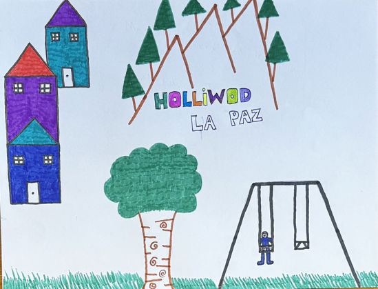 Imagen de La paz en el cielo verde