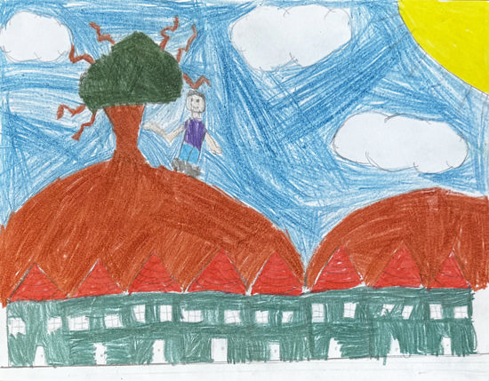 Imagen de Mateo y su árbol mágico