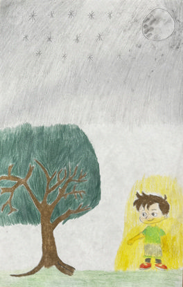 Imagen de La nohe y el árbol