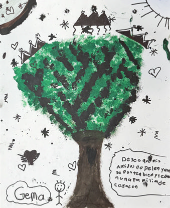 Imagen de El árbol de las coronas y los deseos