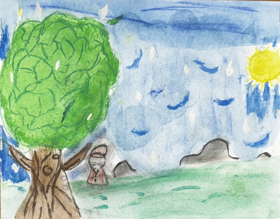 Imagen de Niño solitario