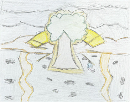 Imagen de El árbol brillante