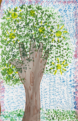 Imagen de Una mano que te abraza