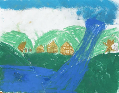 Imagen de El pueblo lleno de montañas