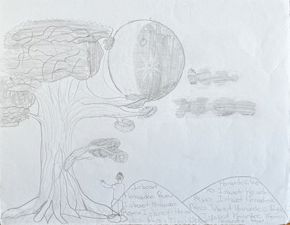 Picture of Bonita anochecer en la montaña