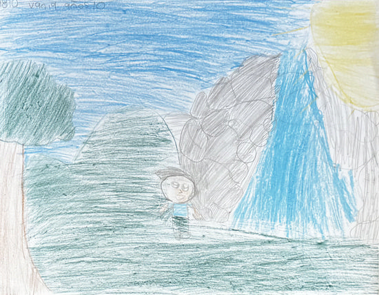 Imagen de Mateo y su árbol de los deseos