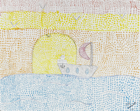 Imagen de Barco en la marea